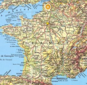 Localisation Calonne-Ricouart